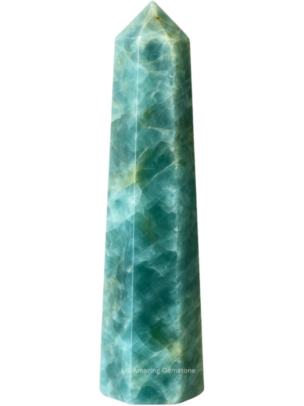 Aquamarine Crystal Towers Natural Healing Crystal Point Obelisk 3 inch